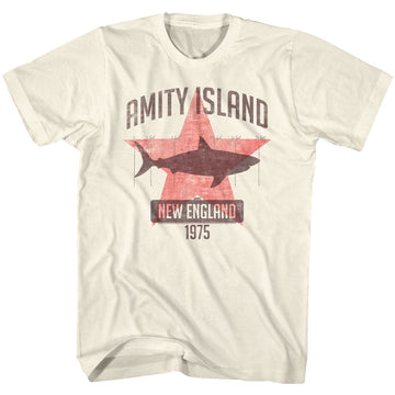 Jaws-Jawstar-Natural Adult S/S T-Shirt - Natural
