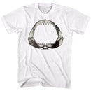 Jaws-Jaws Literally-White Adult S/S T-Shirt - White