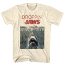 Jaws-Droppin-Natural Adult S/S T-Shirt - Natural