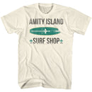 Jaws-Surf Shop-Natural Adult S/S T-Shirt - Natural