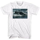 Jaws-Sea Legs-White Adult S/S T-Shirt - White