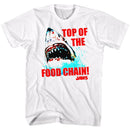 Jaws-Top Dawg-White Adult S/S T-Shirt - White