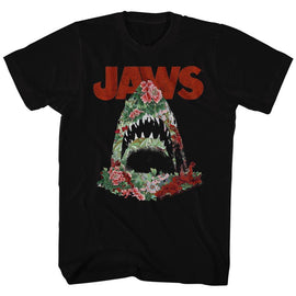 Jaws-Inferior-Black Adult S/S T-Shirt - Black