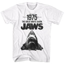 Jaws-Summer Of 75-White Adult S/S T-Shirt - White