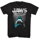 Jaws-Lichtenstein-Black Adult S/S T-Shirt - Black