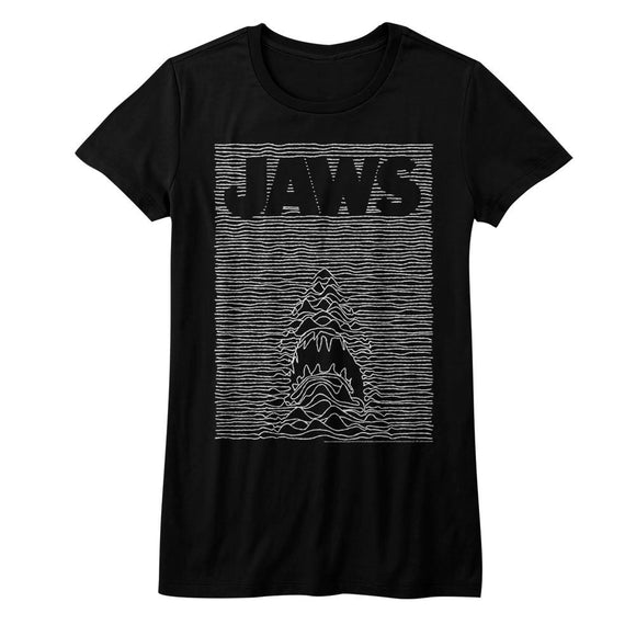 Jaws-Jawdivision-Black Ladies S/S T-Shirt - Black
