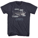 Jaws Jaws Anatomy Adult T-Shirts