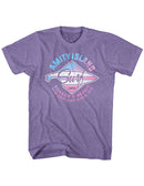 Jaws-Amity Island Surf-Purple Heather Adult S/S T-Shirt - Purple Heather