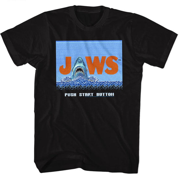 Jaws-Vidya Jaws-Black Adult S/S T-Shirt - Black