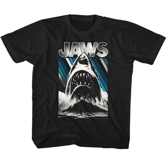Jaws-Jaws-Black Toddler S/S T-Shirt-4T - Black