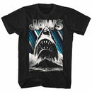 Jaws-Jaws-Black Adult S/S T-Shirt - Black