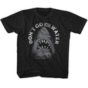 Jaws Text Arch Youth T-Shirts