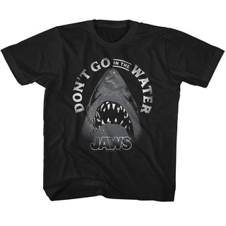 Jaws Text Arch Youth T-Shirts