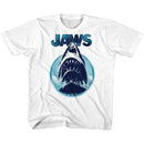 Jaws-Jawhol-White Youth S/S T-Shirt (7-8) - White