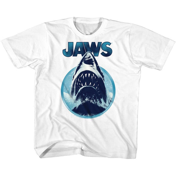 Jaws-Jawhol-White Youth S/S T-Shirt (7-8) - White