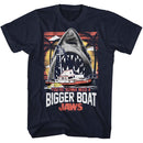 Jaws-Ygnabb-Navy Adult S/S T-Shirt - Navy