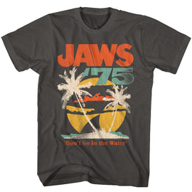 Jaws-Jaws75-Smoke Adult S/S T-Shirt - Smoke