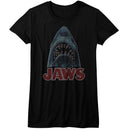 Jaws-Be-Dazzled-Black Ladies S/S T-Shirt - Black