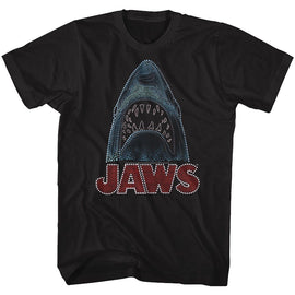 Jaws-Be-Dazzled-Black Adult S/S T-Shirt - Black