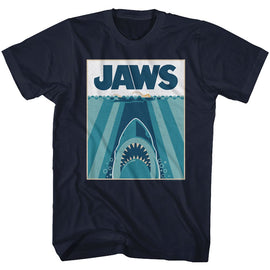 Jaws-Jaw5441-Navy Adult S/S T-Shirt - Navy