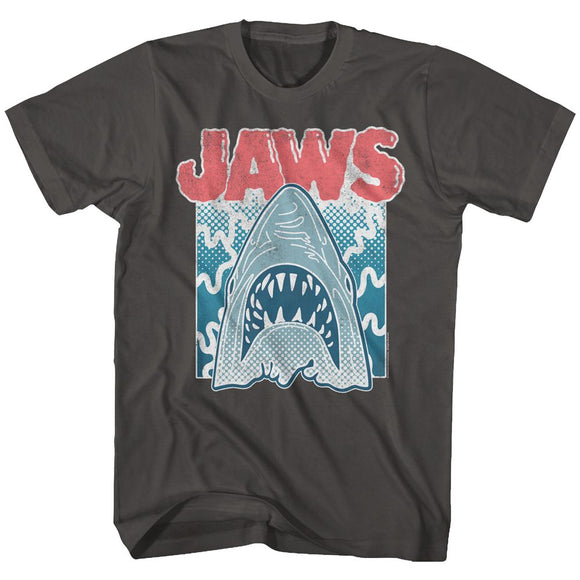 Jaws-Wiggles-Smoke Adult S/S T-Shirt - Smoke