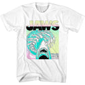 Jaws Neon Waves Adult T-Shirts