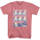 Jaws Pastel Comic Strip Mauvelous Adult T-Shirt