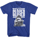 Jaws Beach Closed Adult T-Shirts
