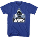 Jaws-Jawswater-Royal Adult S/S T-Shirt - Royal
