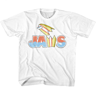 Jaws Jaws Broken Surfboard Youth T-Shirts