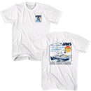 Jaws-Jaws Amity Island Regatta-White Adult S/S T-Shirt ***F&B***-S - White