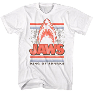 Jaws Jaws Head King Of Sharks Adult T-Shirts