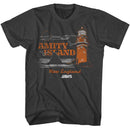 Jaws-Jaws Amity Island Tourist-Smoke Adult S/S T-Shirt - Smoke