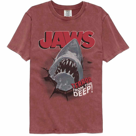 Jaws Terror From The Deep Brick Comfort Colors Adult T-Shirt