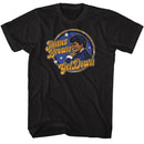 James Brown-James Brown Get Down Circle-Black Adult S/S T-Shirt S - Black