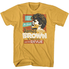 James Brown-James Brown Revue-Ginger Adult S/S T-Shirt - Ginger
