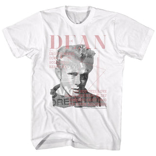 James Dean Faded Dean Adult T-Shirts