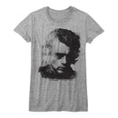James Dean-Everything Fades-Athletic Heather Ladies S/S T-Shirt - Athletic Heather