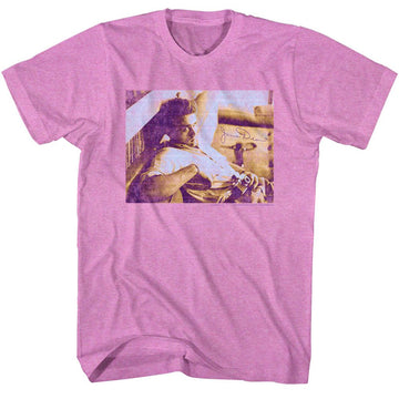 James Dean-Dean-Neon Purple Heather Adult S/S T-Shirt - Neon Purple Heather