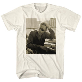 James Dean-James-Natural Adult S/S T-Shirt - Natural