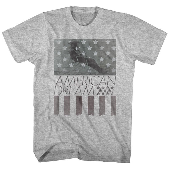 James Dean-Woo American Dream-Gray Heather Adult S/S T-Shirt - Gray Heather