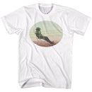 James Dean-Waiting-White Adult S/S T-Shirt - White