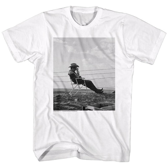 James Dean-Out There-White Adult S/S T-Shirt - White