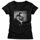 James Dean-Hes Dark N Stuff-Black Ladies S/S T-Shirt - Black