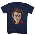 James Dean Polygon James Adult T-Shirts