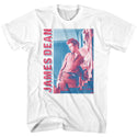 James Dean Rd And Blu Adult T-Shirts