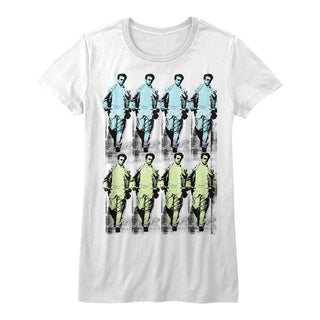 James Dean Warhol James Dean Ladies T-Shirts