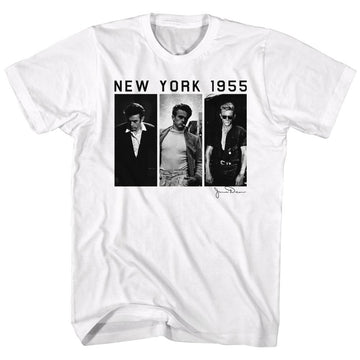 James Dean-James Co-White Adult S/S T-Shirt - White