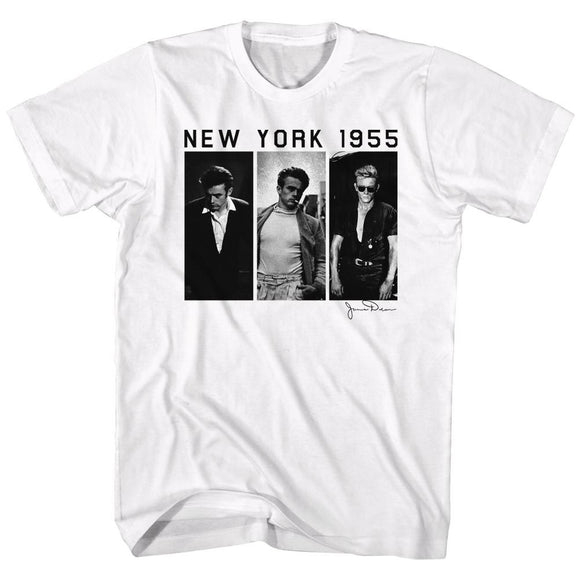 James Dean-James Co-White Adult S/S T-Shirt - White