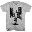 James Dean-Street Walker-Graphite Heather Adult S/S T-Shirt - Graphite Heather